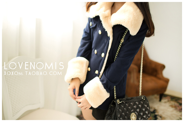 American economy by 2015 autumn and winter Claudia new larger female Korean fashion preppy thick hair a wool coat for double-jacket female Christmas gross? RED M picture, prices, brand platters! The elections are supplied in the national character of distribution, so action, buy now enjoy more preferential! As soon as possible.