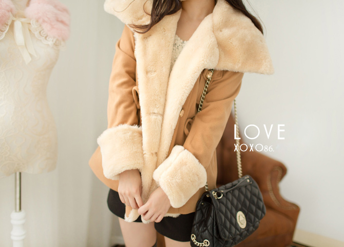 American economy by 2015 autumn and winter Claudia new larger female Korean fashion preppy thick hair a wool coat for double-jacket female Christmas gross? RED M picture, prices, brand platters! The elections are supplied in the national character of distribution, so action, buy now enjoy more preferential! As soon as possible.