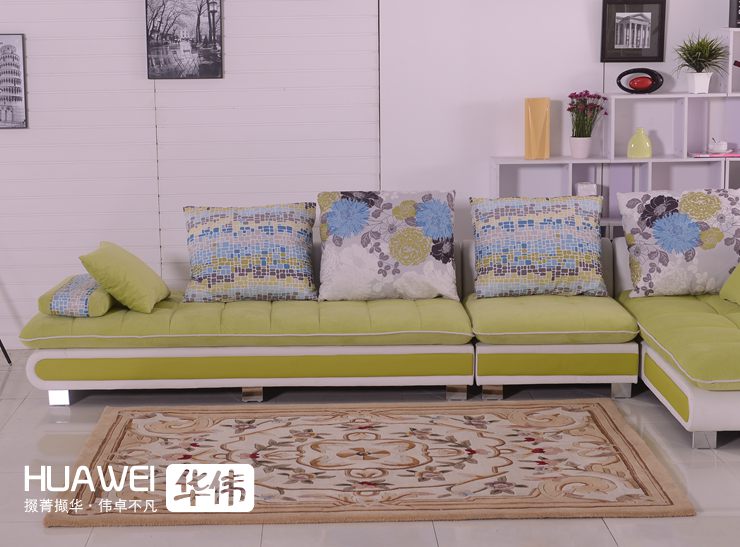 
                                        华伟手工纯羊毛地毯 客厅茶几沙发书房床边房间 时尚驼色现代欧式 140*200cm                