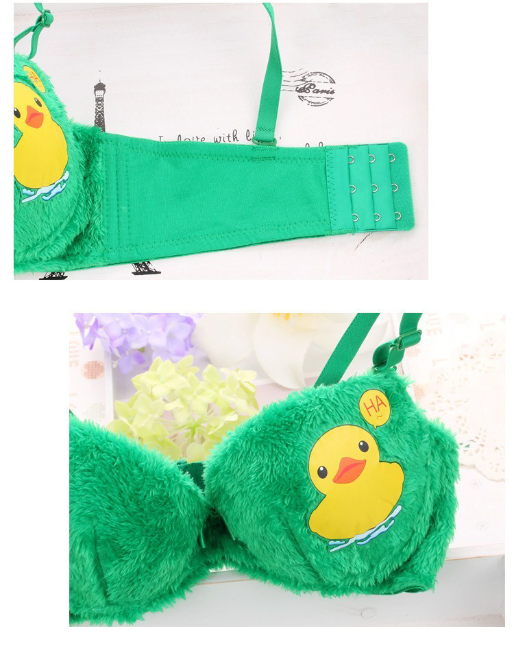 <em>货到付款</em>Saran少女内衣 秋冬款全棉毛绒<em>加厚</em>学