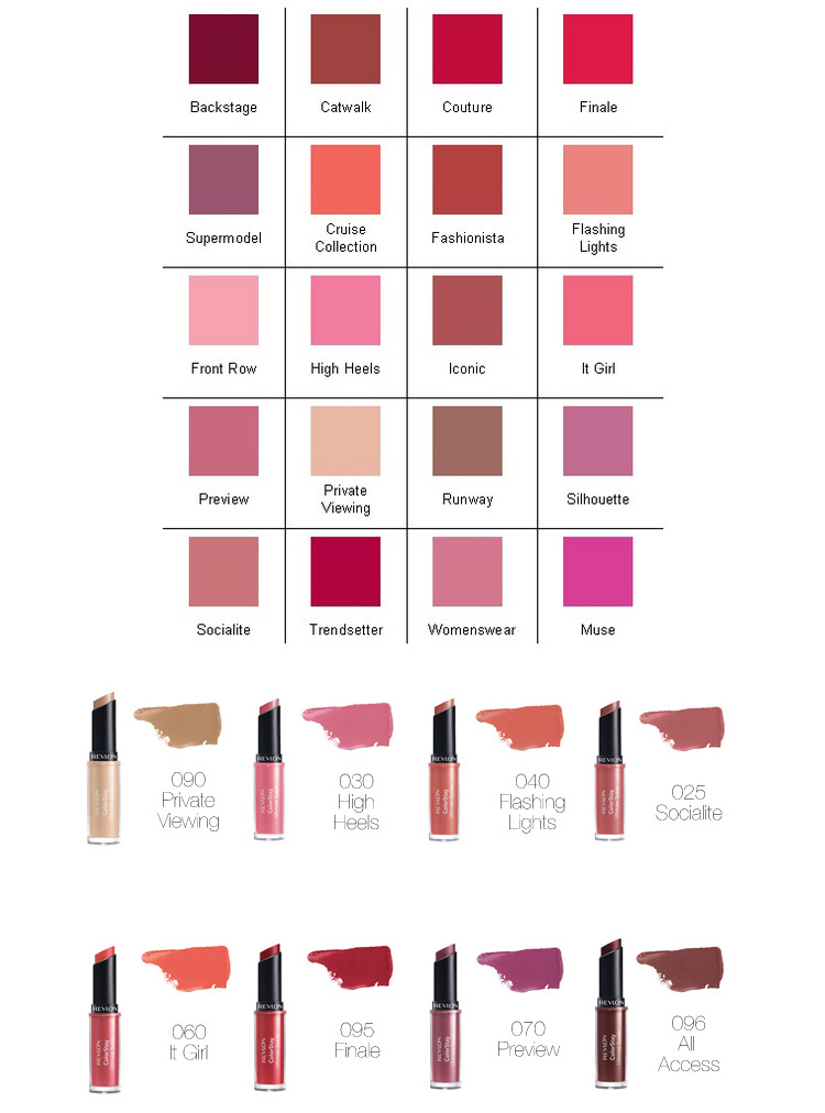 美国Revlon露华浓不脱色系列持久锁色丝绒唇膏