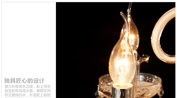 金盛马 欧式客厅卧室书房水晶吊灯5035 10头吊灯
