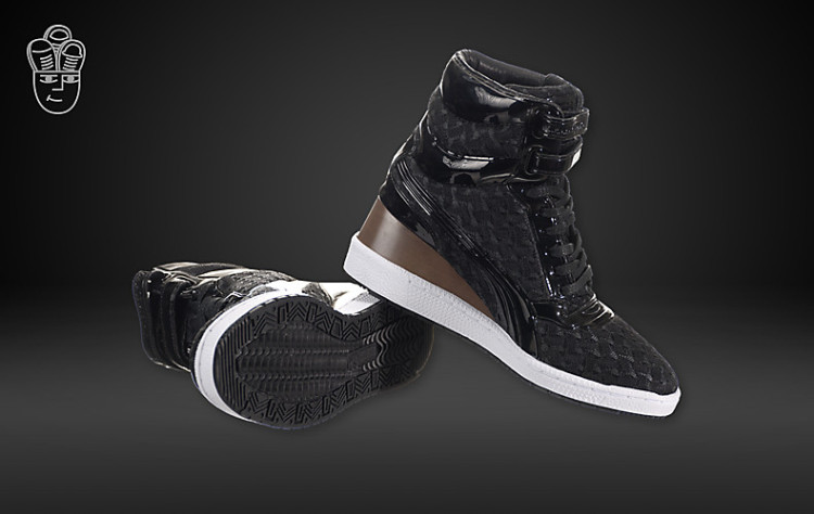 Puma MY-77 Wedge彪马黑标限量女鞋 内增高