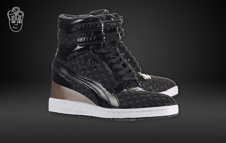 Puma MY-77 Wedge彪马黑标限量女鞋 内增高