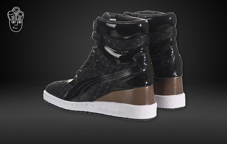 Puma MY-77 Wedge彪马黑标限量女鞋 内增高