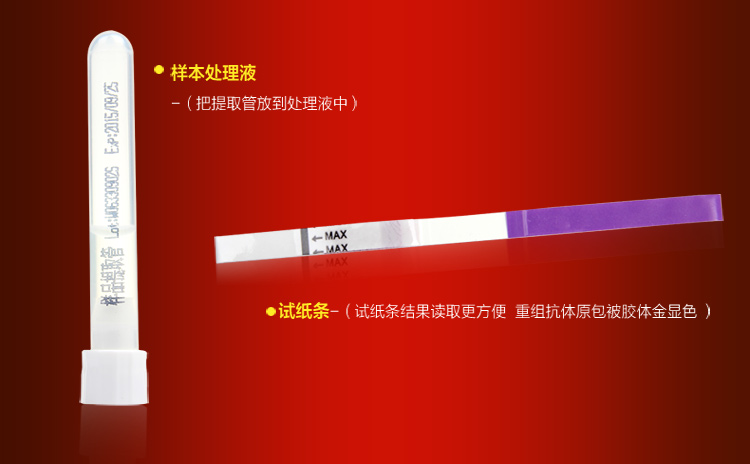 万孚 艾滋病检测试纸 HIV 唾液快速检测病毒 条