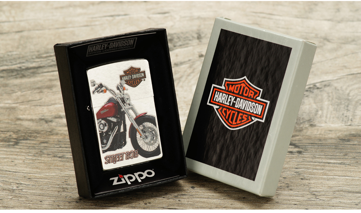 芝宝ZIPPO打火机 SC2291 哈雷戴纳街霸-红 欧