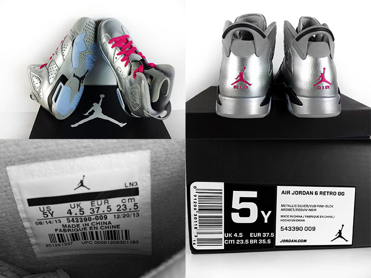 国内公司货 <em>耐克乔丹</em> JORDAN XI AJ6 乔6 <em>女鞋</em>