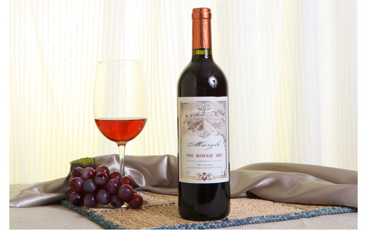 法国进口 麦戈干红葡萄酒750ml*2 VDF\/VDT级