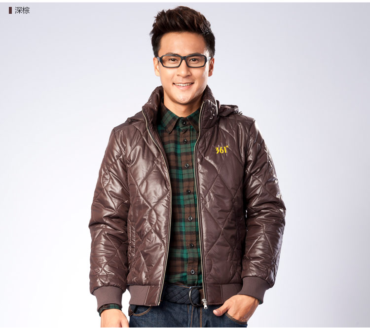 361度正品冬季新款潮男士棉夹克男装休闲运动