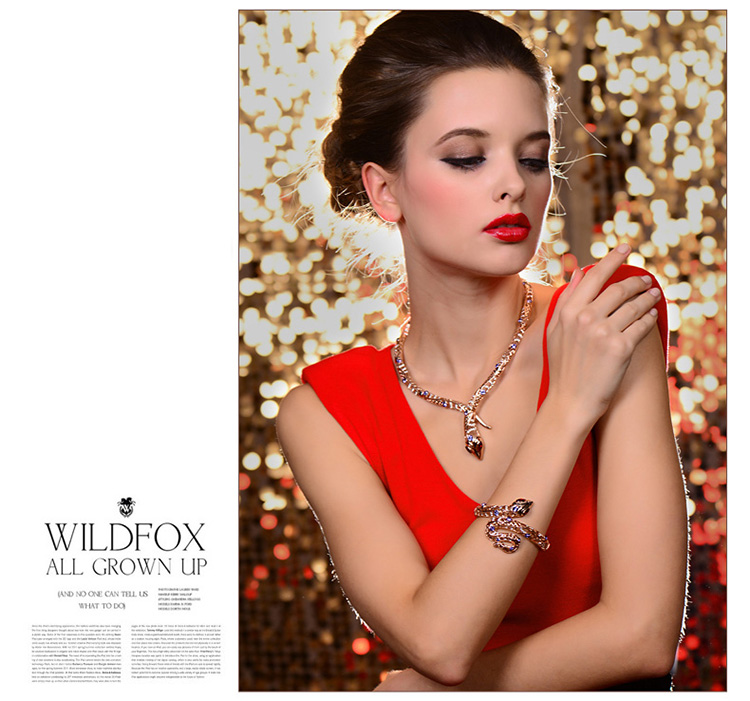 京东商城 威妮华饰品 施华洛世奇元素美杜莎蛇