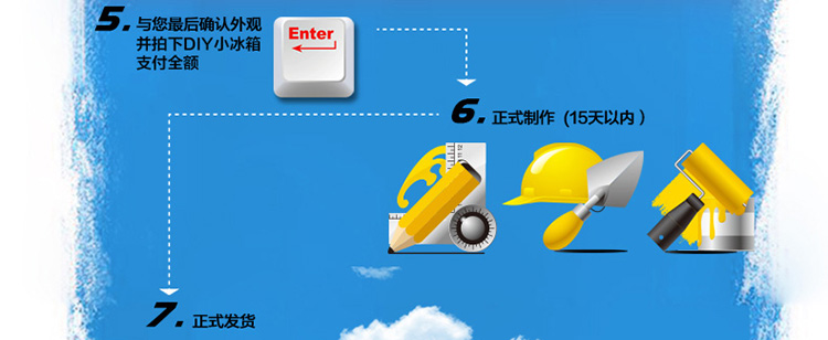 哈士奇HUS-DIY46 自定义图案小冰箱在京东商