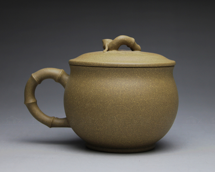 紫砂杯子宜兴全手工茶杯茶壶茶具紫砂壶杯正品原矿紫砂盖杯 老段泥 珍品清香