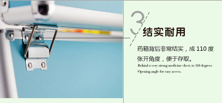 
                                        铝合金医药箱 家庭用大号多层急救箱 出诊箱 14寸银色                