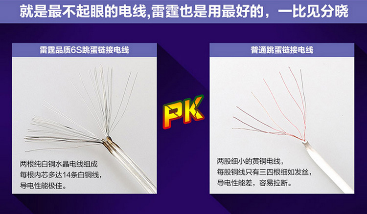 雷霆(leten)女用6s变频跳蛋女性高潮震动自慰器成人情趣性用品 小号