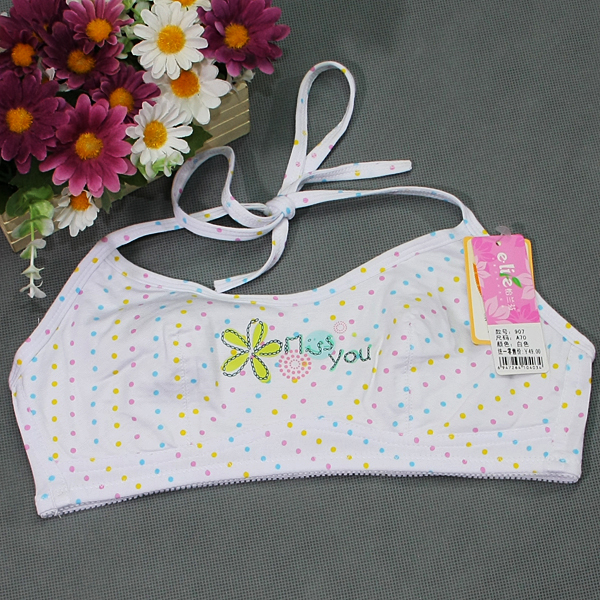 【<em>少女文胸</em>套装】怡兰芬<em>学生内衣</em> 无钢圈<em>挂脖</em>