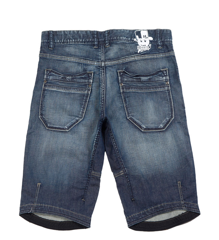 Jack Jones/杰克琼斯 裤子 <em>卡通</em>印花五分<em>牛仔</em>裤