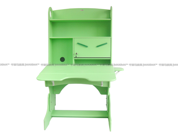 千里马学习桌儿童书桌写字台 加宽桌面可调高