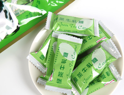 天福茶食品 绿茶牛轧糖 210克*4盒装 价格\/天福