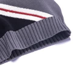 七匹狼童装SWKIDS <em>男童</em>格子衫<em>高领</em>加厚<em>毛衣</em>