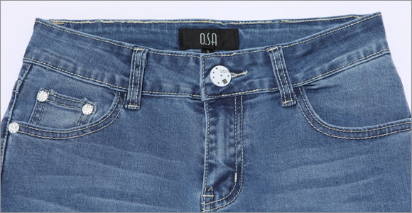 OSA2012春秋装新款欧莎<em>世家</em>韩版<em>女裤</em>翻边修