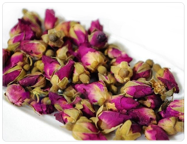 茶左茶右 花草茶叶 平阴玫瑰 红玫瑰茶 50克\/罐