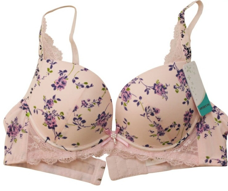 venies芬怡内衣<em>文胸罩3/4</em>厚杯 性感<em>胸罩</em>花语 8