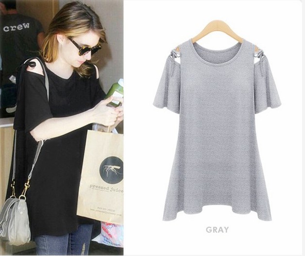 According to Chi-sun 2015 King, female 200 Jack The obesity MM summer Europe short-sleeved T-shirt solid fat sister increase T shirt light gray XXXXL pictures, price, brand platters! Elections are good character, the national distribution, so why buy now enjoy more preferential! Health