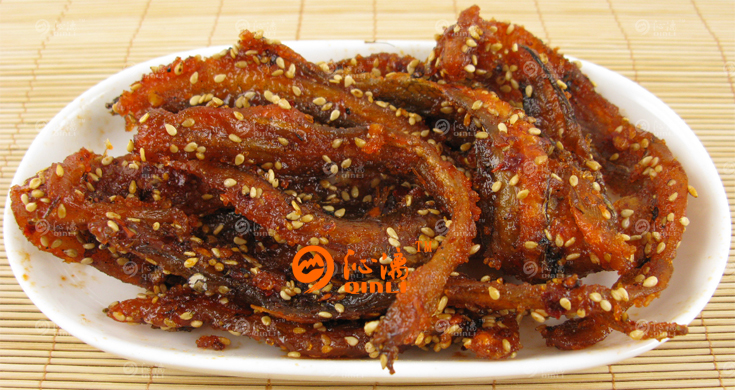 江牌130G香辣鱼2袋 鱼干鱼仔广西桂林特产美