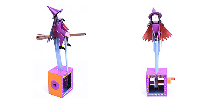 蔚然 立体折纸 <em>小小女巫</em> 手工立体拼装玩具 3D