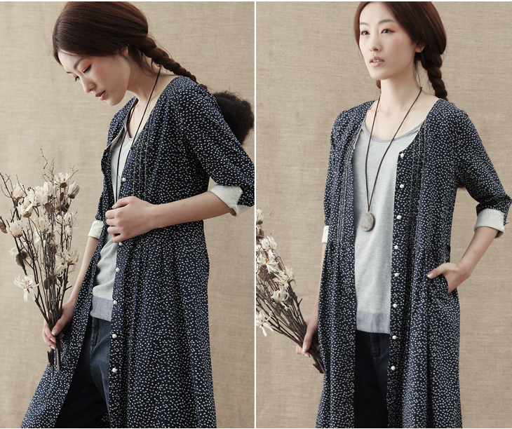 INMAN<em>茵曼女装</em>2012秋装新品 优雅知性V领纯