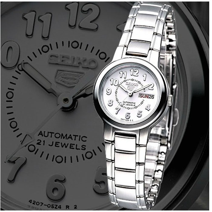 SEIKO <em>精工 盾牌5号</em>精致珍爱机械<em>女表</em> SYME