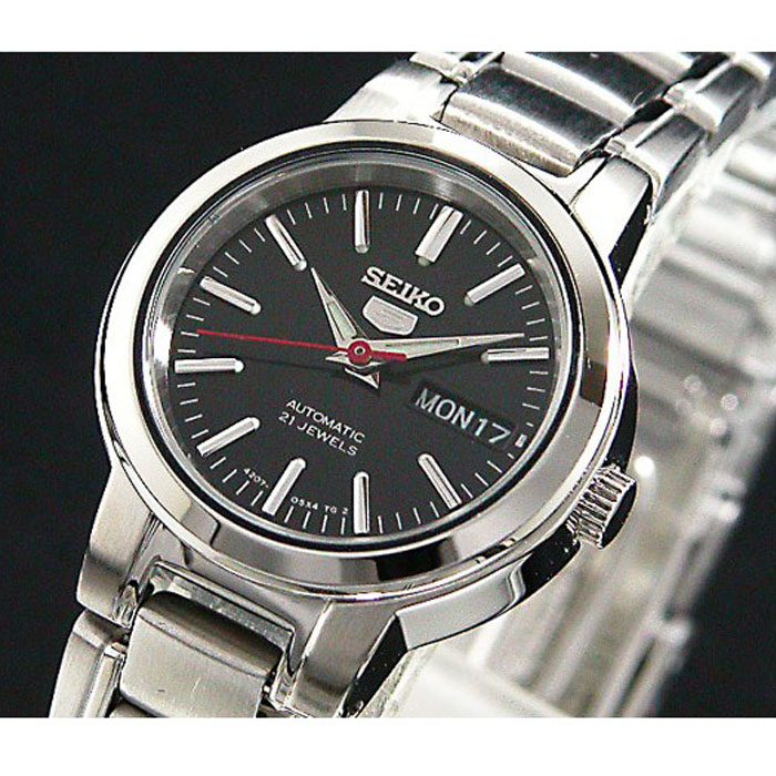 Seiko <em>精工 盾牌5号</em>机械<em>女表</em> SYME43K1 【图