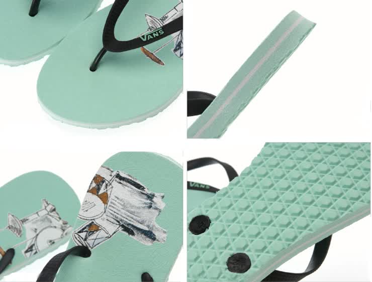 <em>万斯</em>/<em>VANS 女士</em>拖鞋 Lanai 0L955FP 蓝色 37码
