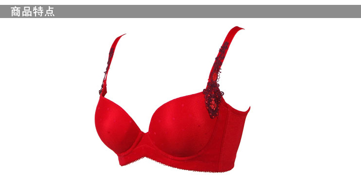 Siti诗婷 美体季 简约调整型立体加厚<em>文胸A杯胸</em>