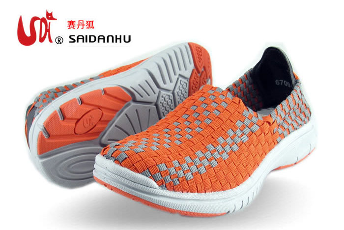 SAIDANHU 赛丹狐 户外休闲 编织鞋 鞋面松紧