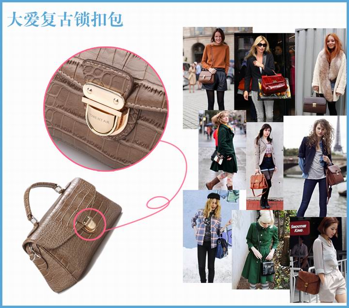 <em>欧蒙特</em>OMENTAR 2012新款 欧美鳄鱼纹波士顿