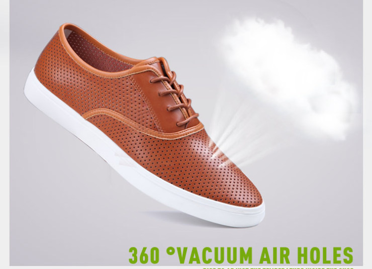 Mr.ing 滤清 360度激光冲孔 新品百搭透气鞋流