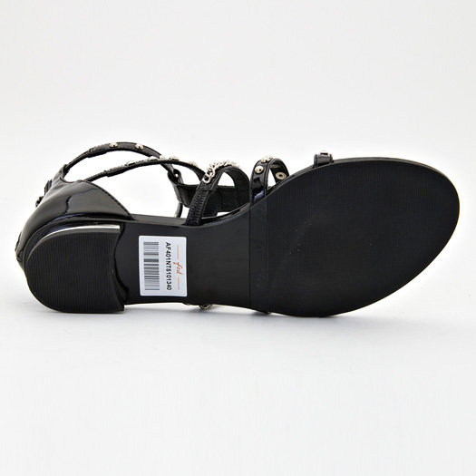 FED 罗马风平底凉鞋 AF401-NT5101 黑色 35图