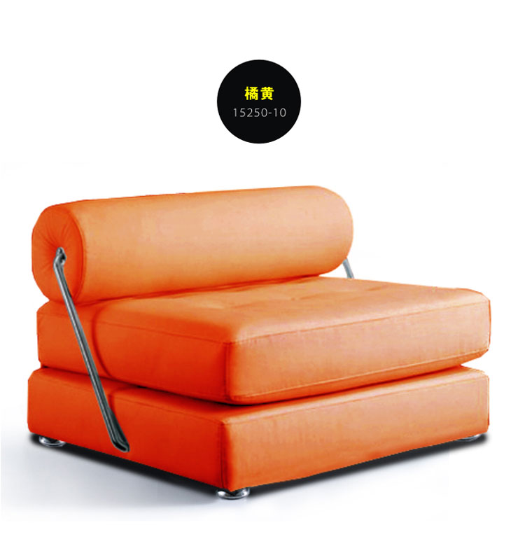 MORRIS皮艺PU沙发床单人折叠现代简约小户