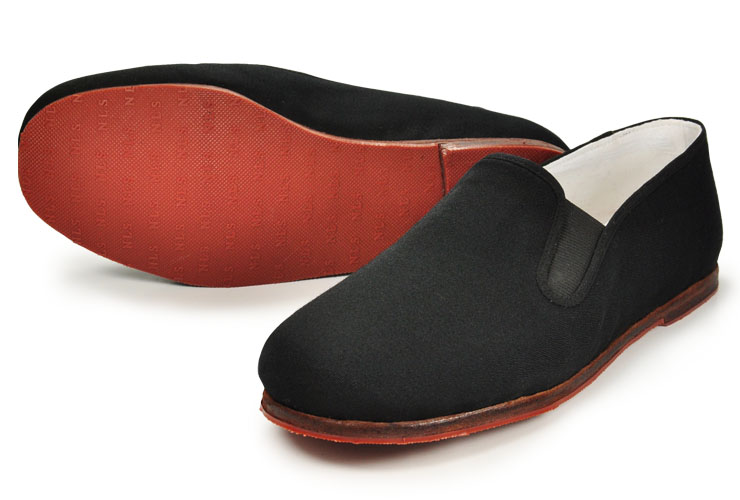 内联升 男皮纹底皮口礼巾舌 老北京布鞋 7111G