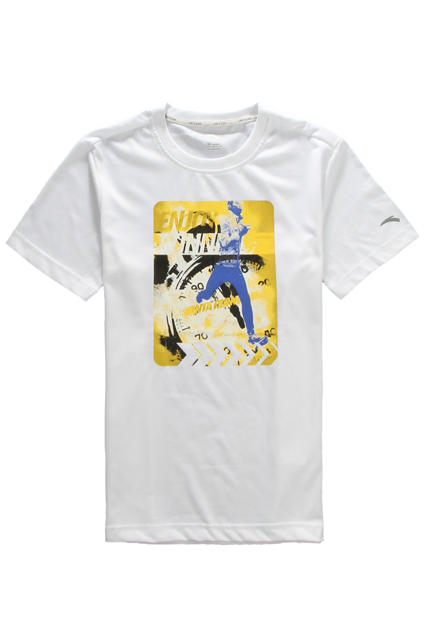 安踏 男款 短袖T恤 15225146-1 白色 XXL