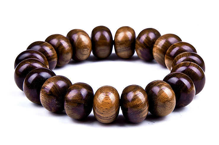 12加 紫檀榴木珠算盘佛珠手链16mm男款图片