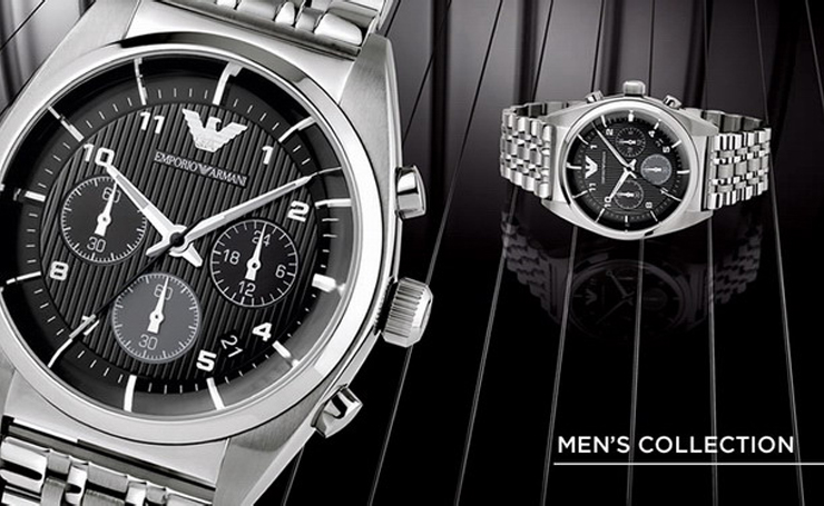 ARMANI 阿玛尼 男士手表 AR0374在京东商城
