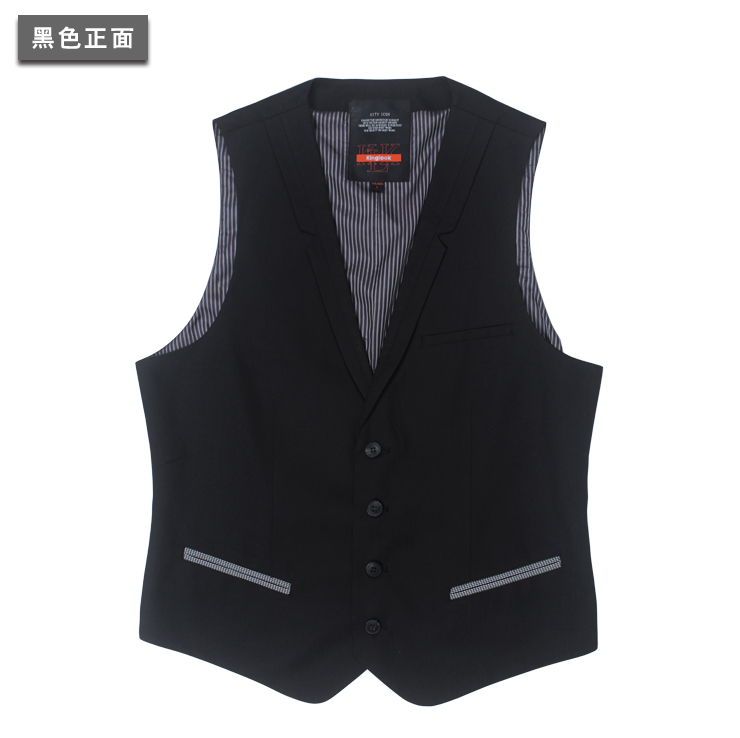 K.LOOK 夏新品 男式韩版<em>西装小马甲男士</em>马夹