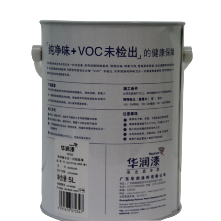 华润纯净味水性封闭底漆(5L)在京东商城的价格