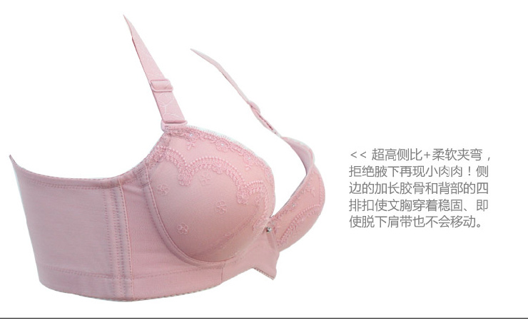 迪莎 2012春夏新品 聚拢调整型纯色女士<em>文胸</em> A