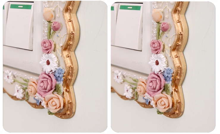 颐然YIRA 环保彩绘 手工创意开关套 插座贴 开关保护贴套 亚克力树脂 开关贴-国外款 苹果园里的小熊