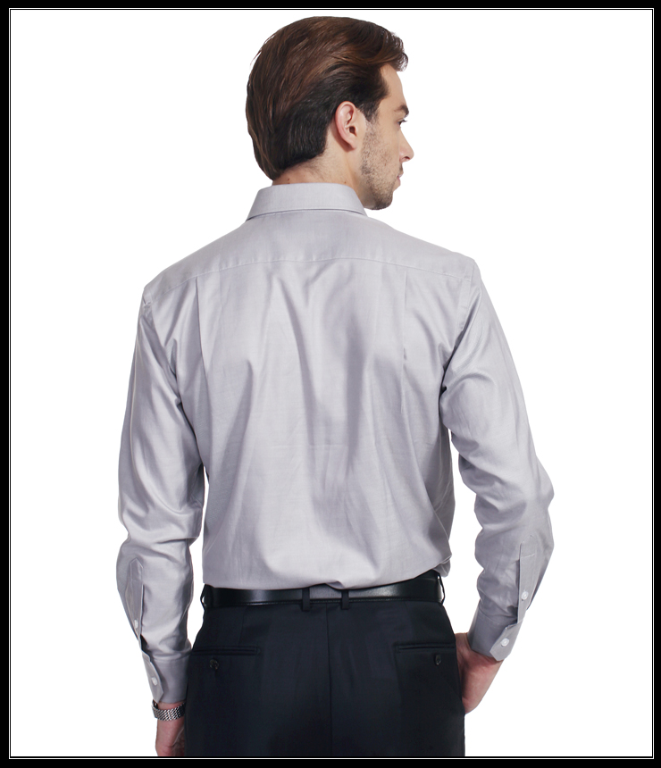 意大利 ROMASTER 罗马世家 <em>男士灰色</em>纯色长