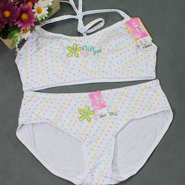 怡兰芬<em>少女文胸学生内衣</em> 发育初期 无钢圈<em>挂脖</em>